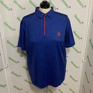 RSVLTS Shirt All Day Polo Marvel Spider-Man Lil Spidey Breakfast Balls Mens XL